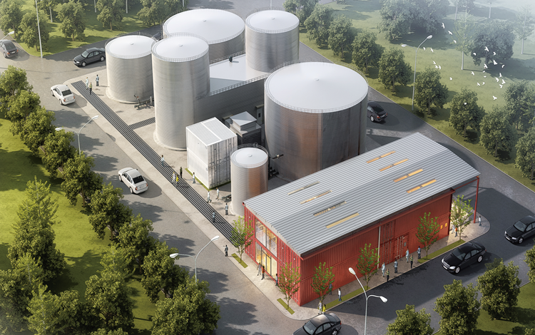 首創梅塞爾斯（北京）環保揚州市餐廚廢棄物處理項目